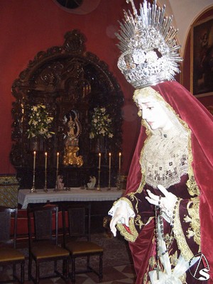  Virgen de la Soledad, obra de Francisco Buiza en 1971