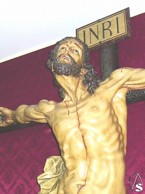 Stmo. Cristo de la Clemencia, capilla del colegio de la Milagrosa 