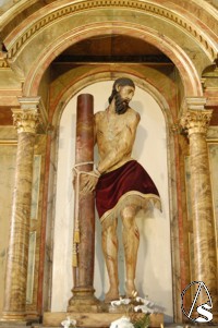 Cristo atado a la Columna, santuario de Mara Auxiliadora 
