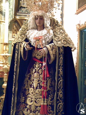 Mara Santisima de los Dolores est atribuida a Juan de Astorga 