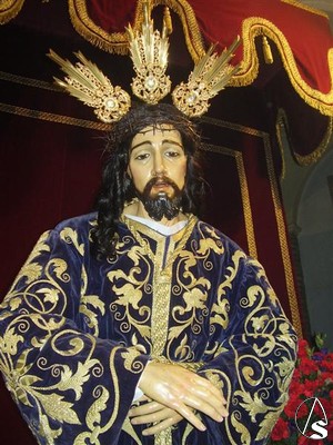 La imagen del Nazareno es talla annima del siglo XVII
