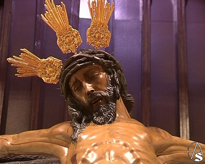 Stmo. Cristo de la Vera-Cruz de Los Palacios y Villafranca, obra de Castillo Lastrucci en 1941.