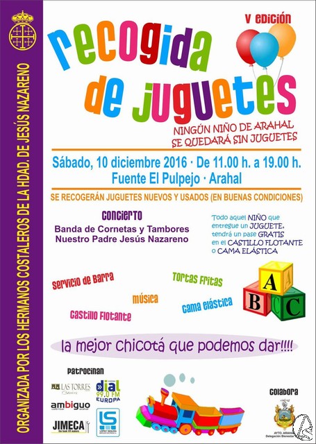 Indígena País Usando una computadora Provincia. Recogida de Juguetes organizada por la Hdad. de Ntro. Padre  Jesús Nazareno de Arahal