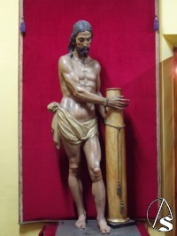 Cristo atado a la columna, casa hermandad de Las Cigarreras 