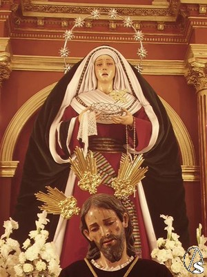 La hermandad fue aprobada cannicamente el 28 de febrero de 1990 siendo su madrina la hermandad de la Vera Cruz 