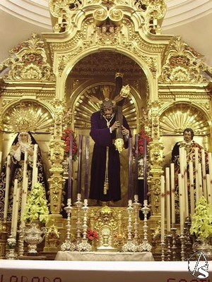 Altar con motivo de la funcin a San Juan Evangelista 
