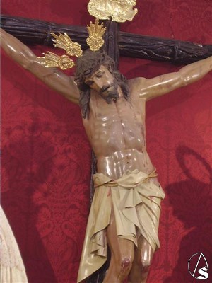 El Cristo de los Remedios es uno de los crucificados mas grandes de la provincia 