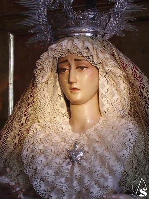 El mismo ao que fue realizado el Nazareno sala de los talleres de Vlez Bracho la imagen de la Virgen de los Dolores 