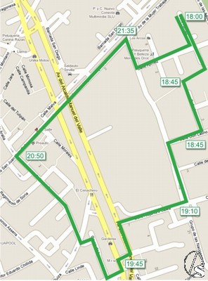 Recorrido Maravillas 2011