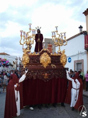 La hermandad realiza su salida procesional en la tarde del Mircoles Santo 