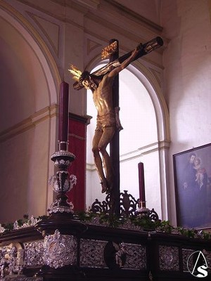 El Santsimo Cristo de la Vera Cruz se incorpor a la hermandad sacramental en el siglo XVII 