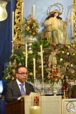  Juan Garca Domnguez, Hermano Mayor de la Pastora de Capuchinos.