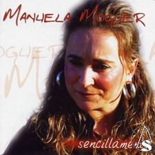 Portada del primer trabajo discogrfico de Manuela Moguer.
