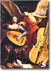 Carlo Saraceni, Santa Cecilia e l’angelo,1610 c