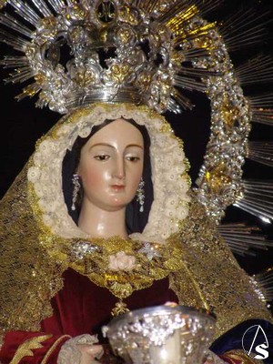 Gloria a la Virgen de la O. J. A. de la Bandera.