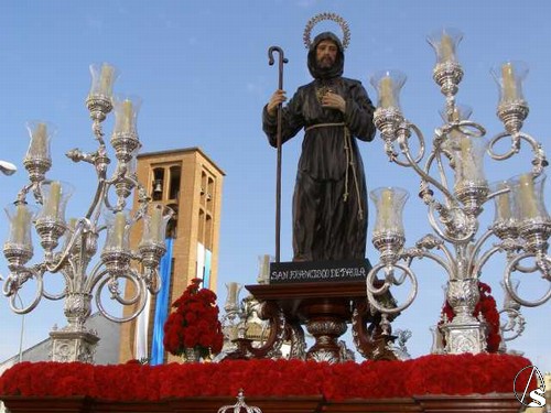 D años de San Francisco de Paula en Sevilla. J. A. de la Bandera