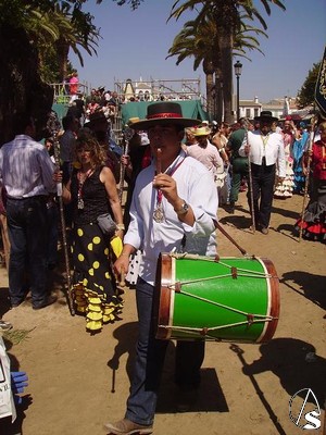 Domingo de Pentecostés en El Rocío. Eduardo Fdez. López