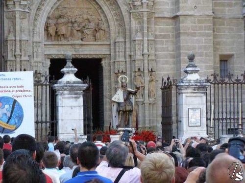 En tu honor, Patrón de Sevilla. J. A. de la Bandera.