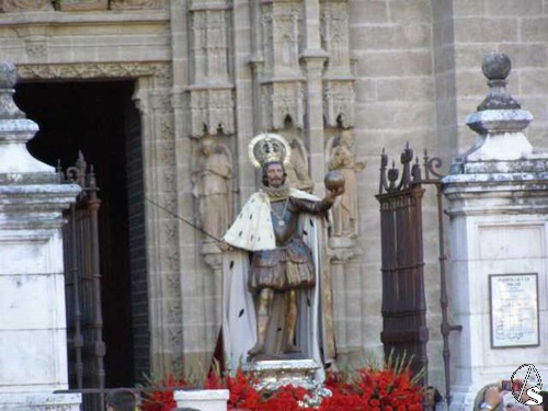 En tu honor, Patrón de Sevilla. J. A. de la Bandera.
