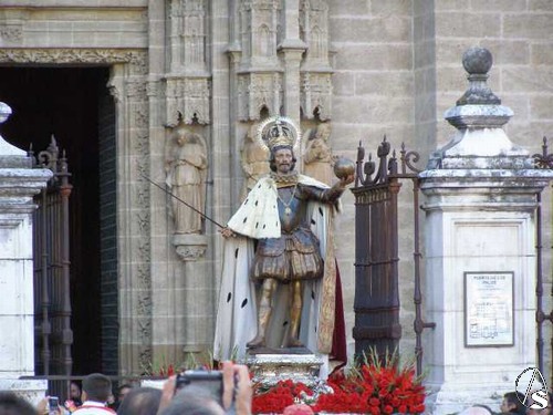 En tu honor, Patrón de Sevilla. J. A. de la Bandera.