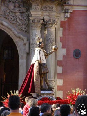 En tu honor, Patrón de Sevilla. J. A. de la Bandera.
