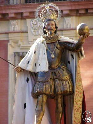 En tu honor, Patrón de Sevilla. J. A. de la Bandera.