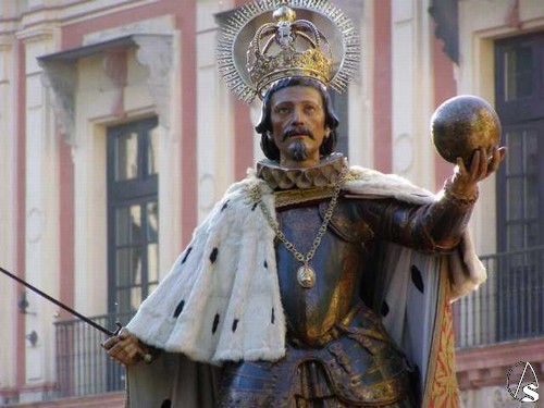 En tu honor, Patrón de Sevilla. J. A. de la Bandera.