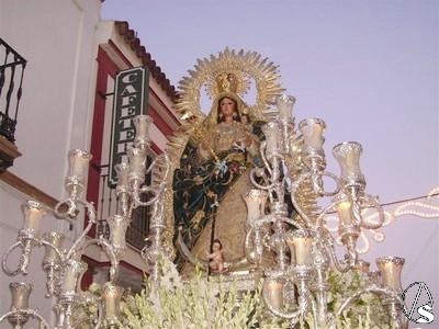 Casi todas las procesiones de agosto en Sevilla capital y provincia