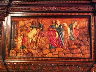 Restauración del canasto y respiraderos del paso procesional del Stmo. Cristo de Burgos. F. Javier Montiel