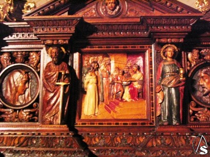 Restauración del canasto y respiraderos del paso procesional del Stmo. Cristo de Burgos. F. Javier Montiel