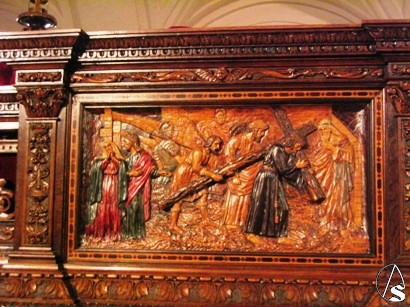 Restauración del canasto y respiraderos del paso procesional del Stmo. Cristo de Burgos. F. Javier Montiel