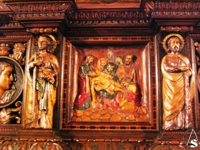 Restauración del canasto y respiraderos del paso procesional del Stmo. Cristo de Burgos. F. Javier Montiel