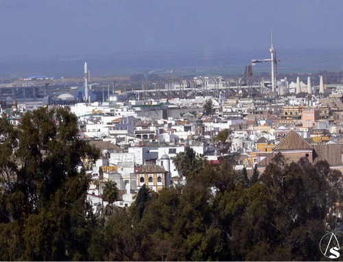 Sevilla a vista de Noria. Francisco Santiago