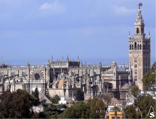 Sevilla a vista de Noria. Francisco Santiago