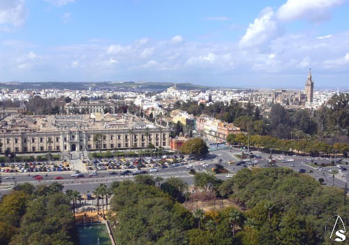 Sevilla a vista de Noria. Francisco Santiago
