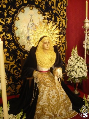 Original besamanos a la Virgen de los Remedios 