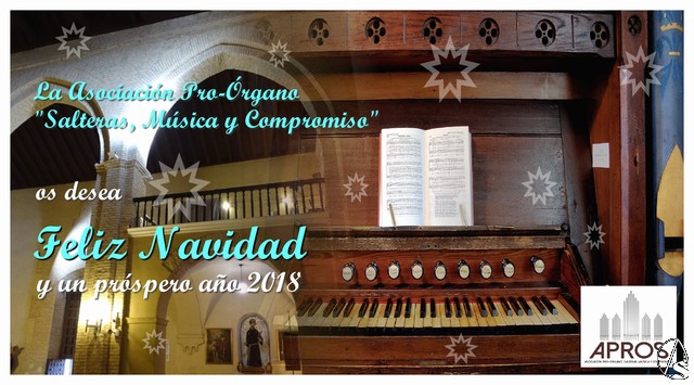 Asoc pro-&oacute;rgano Salteras, m&uacute;sica y compromiso