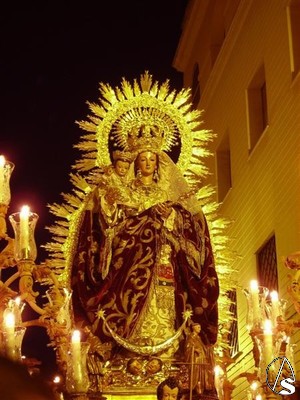 Virgen del Rosario de Santa Catalina. 1 de noviembre 