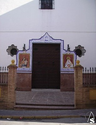 Fachada de la iglesia del colegio salesiano, sede cannica de la corporacin 