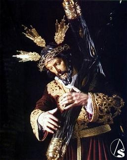 La  imagen de Nuestro Padre Jess es una portentosa talla de autor desconocido, atribuyndose a Pedro Roldan o a algn discpulo 
