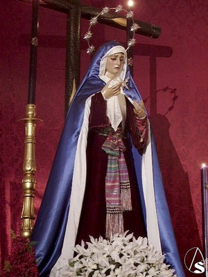 La Santsima Virgen vestida de hebrea 