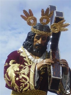 La imagen de Ntro. Padre Jess Nazareno presenta ciertas caractersticas iconogrficas datables en torno a los aos de la segunda mitad del XVII 