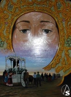  El Cartel es una pintura del palaciego Eduardo Ponce