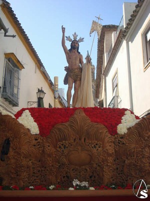 El paso del Cristo aun en proceso de realizacin 