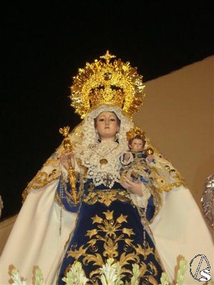 Virgen de Gracia. Almadn de la Plata. 7 de agosto 