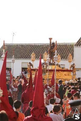 Estacin de penitencia de la hermandad 