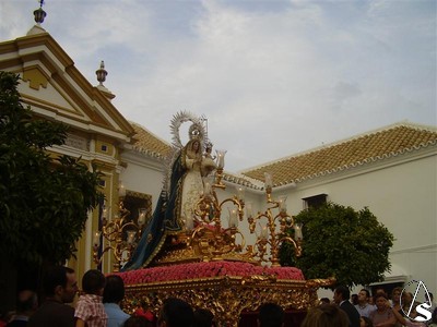 El paso de la imagen de San Juan es el que se utiliza para la procesin de la Virgen de los Remedios 