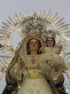 Ntra. Sra. de los Remedios, titular letífica de la hermandad 