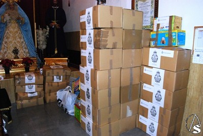 Acto de Entrega de Alimentos Juguetes y Ropa al Proyecto Fraternitas 2009