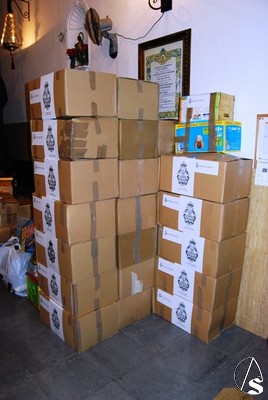 Acto de Entrega de Alimentos Juguetes y Ropa al Proyecto Fraternitas 2009
